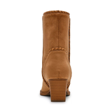 Audray Whipstitch Booties, Camel