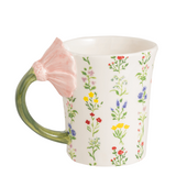 Flower Handle Mug