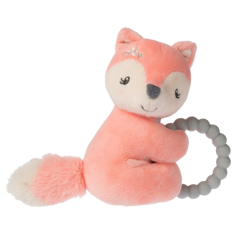 Sweet-n-Sassy Fox Teether Rattle