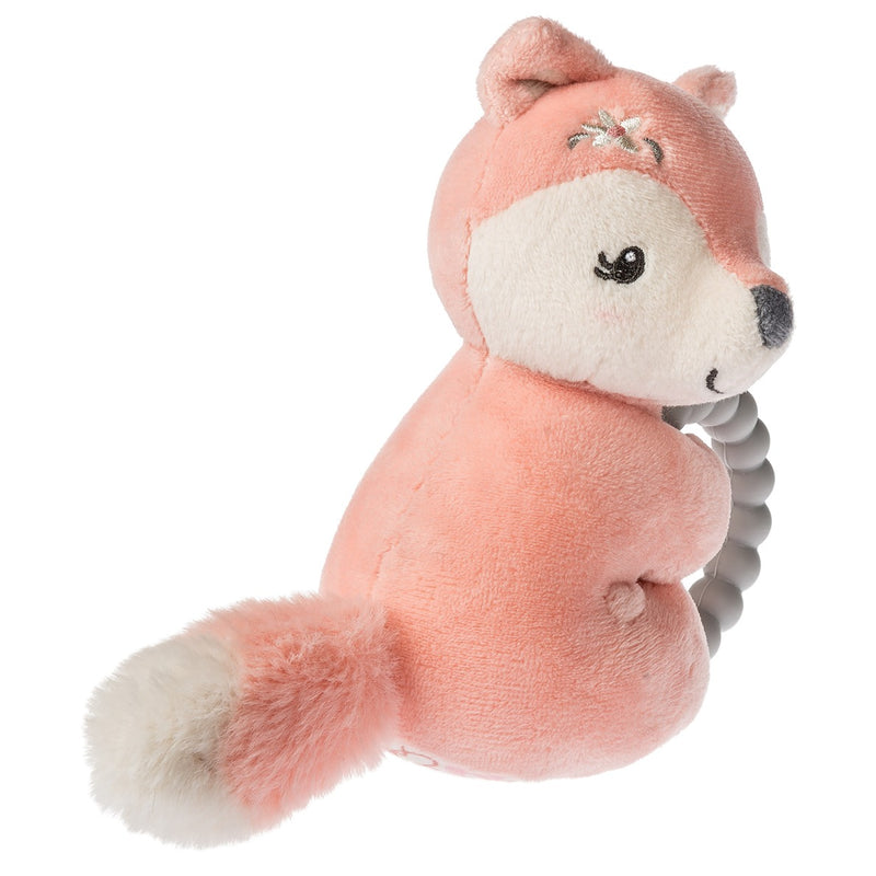Sweet-n-Sassy Fox Teether Rattle