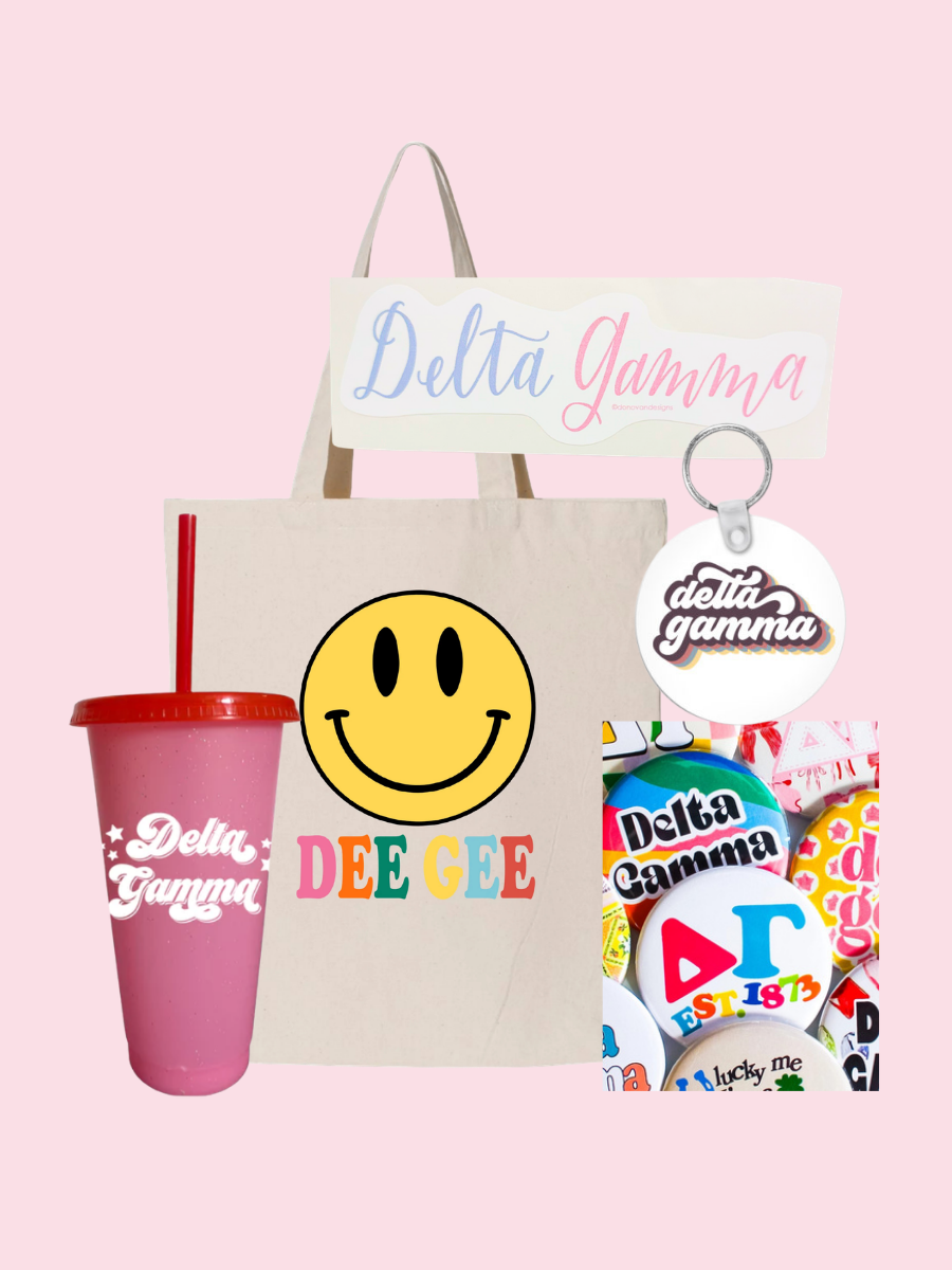 Large Sorority Bundle, Keychain