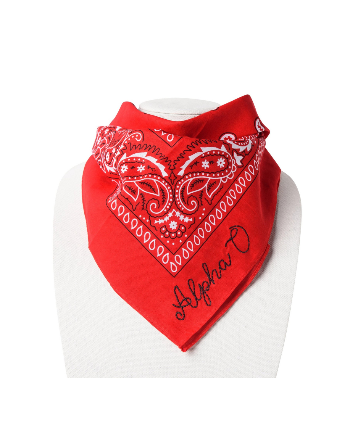 Sorority Cotton Embroidered Bandana