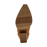 Audray Whipstitch Booties, Camel