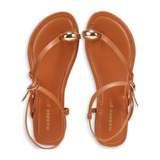 Treasuree Sandal, Tan Paris