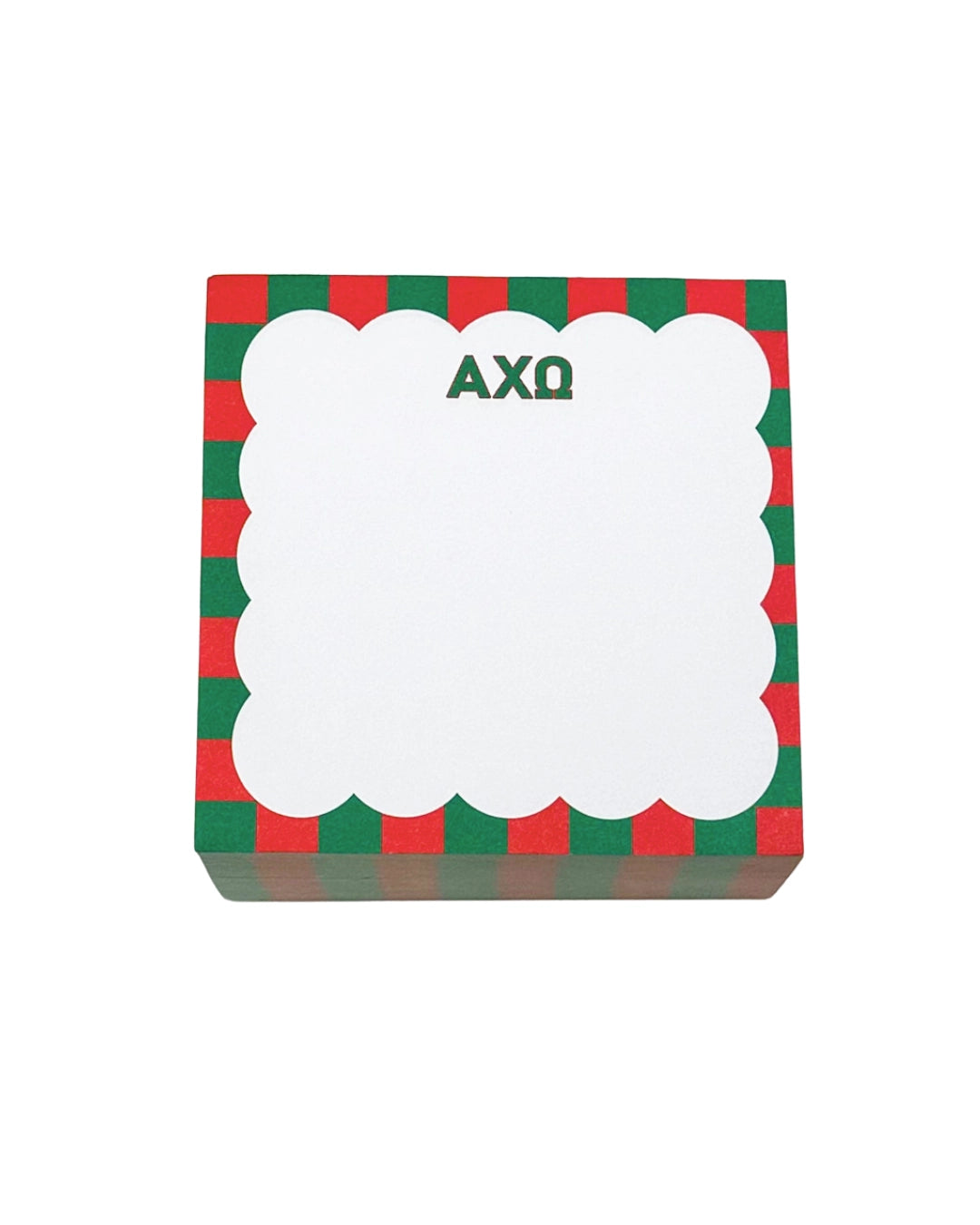 Scallop Sorority Note Cube
