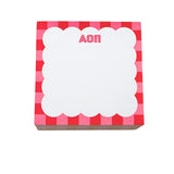 Scallop Sorority Note Cube