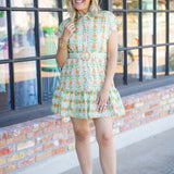 Golden Hour Mini Dress, Orange