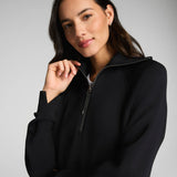 SPANX AirEssentials® Half Zip, Very Black