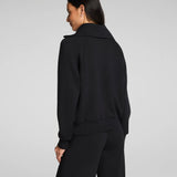 SPANX AirEssentials® Half Zip, Very Black