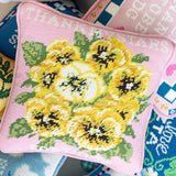Sorority Needlepoint Pillow