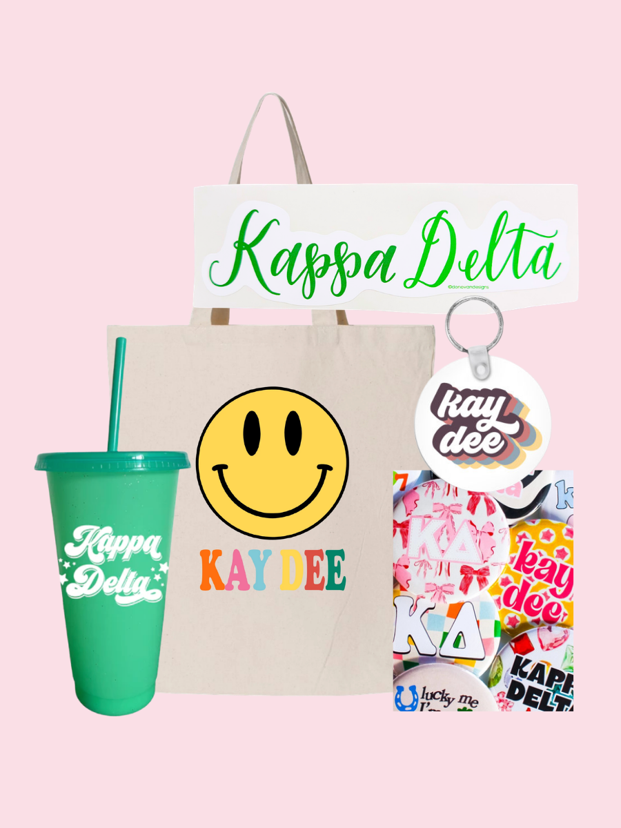 Large Sorority Bundle, Keychain