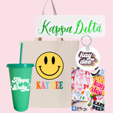 Large Sorority Bundle, Keychain