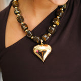 Chunky Heart Necklace