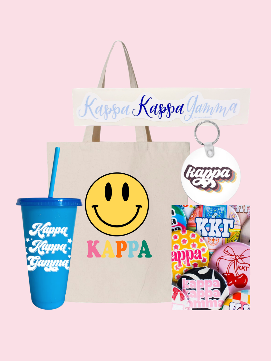 Large Sorority Bundle, Keychain