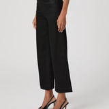Anessa Wide Leg Jean, Black Fog Luxe Coating