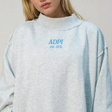 Sorority Chapter Mockneck Sweatshirt