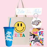 Large Sorority Bundle, Keychain