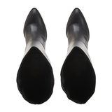 Bardonny Knee High Boots, Smooth Black