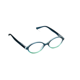Filly Glasses, Teal/Green Ombre