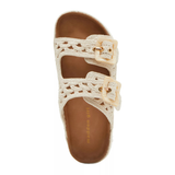 Bali Crochet Sandals, Off White