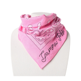 Sorority Cotton Embroidered Bandana