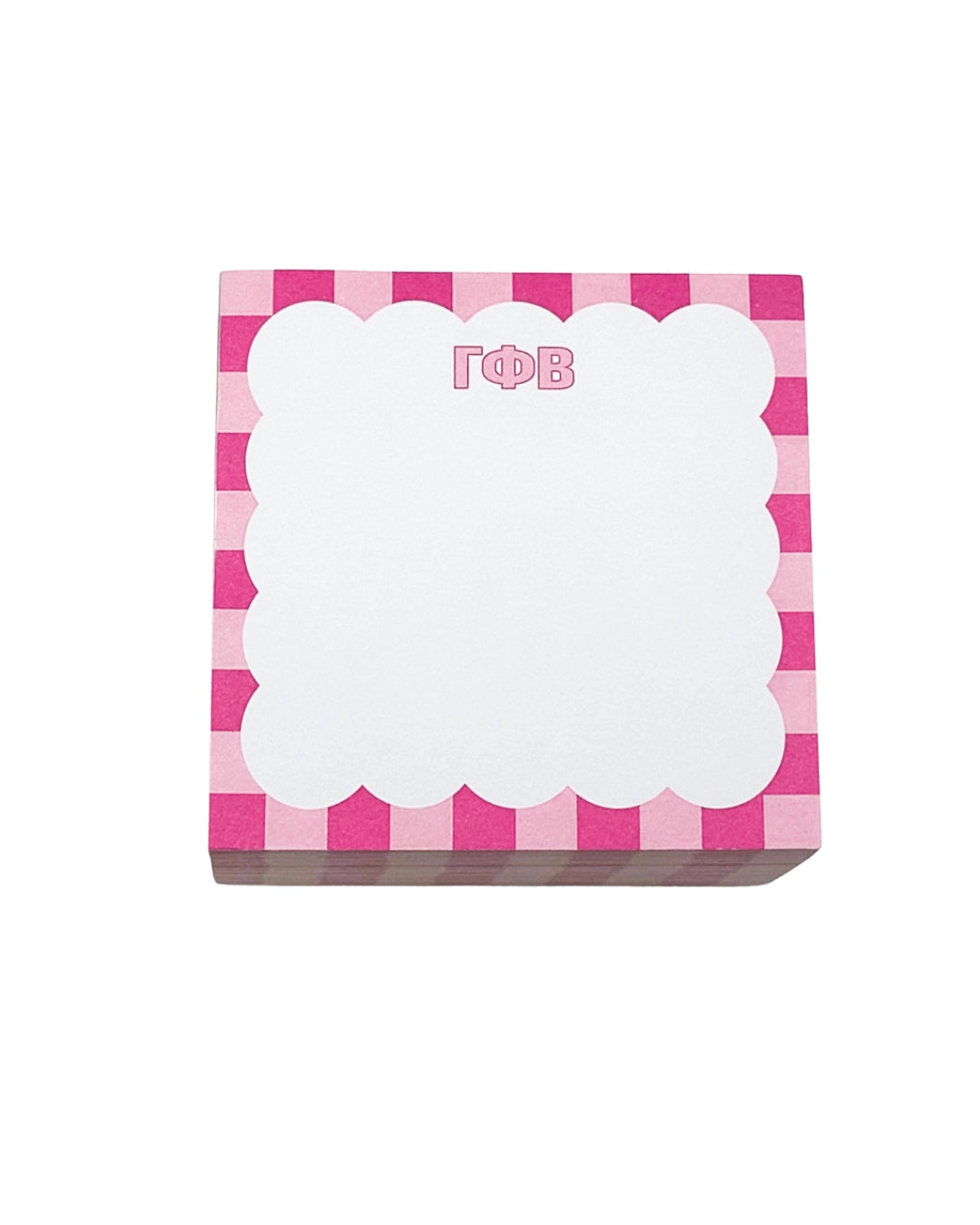 Scallop Sorority Note Cube
