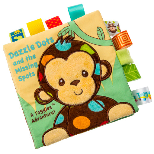Taggies Dazzle Dots Monkey Soft Book