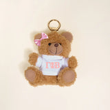 Sorority Teddy Bear Bag Charm