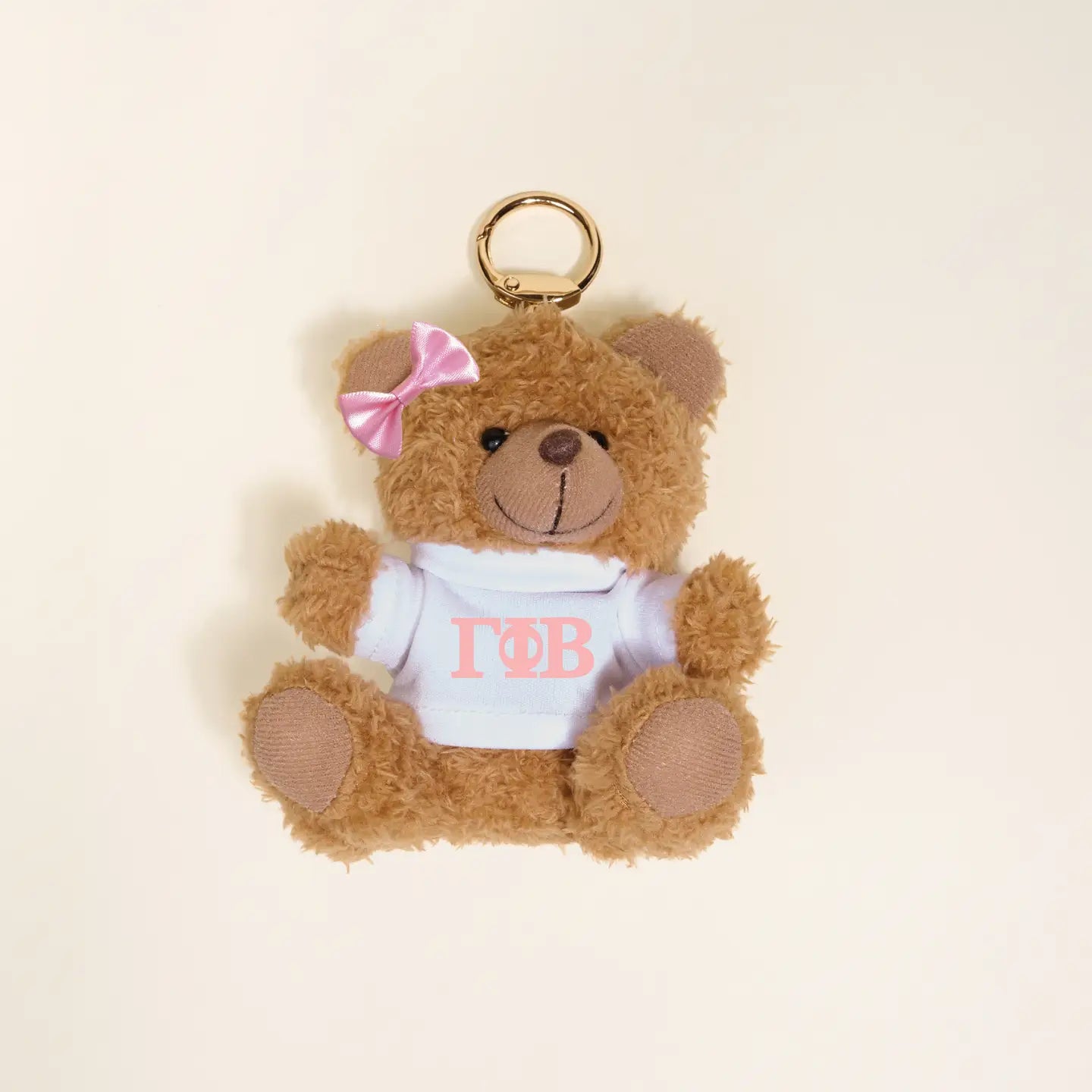 Sorority Teddy Bear Bag Charm