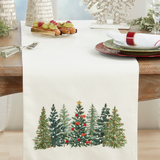 Christmas Trees Table Runner