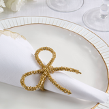 Beaded Bow Napkin Ring