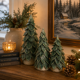 Green Glazed Christmas Tree