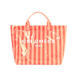 Stripe Sorority Tote