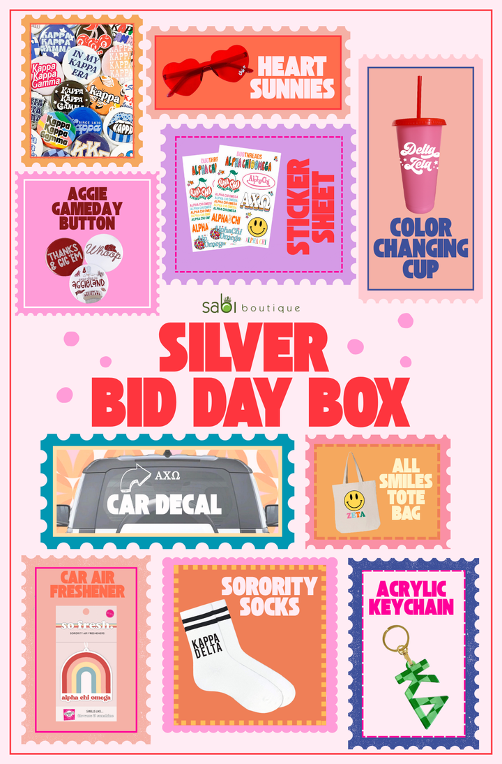 2025 TAMU Silver Bid Day Box