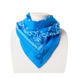 Sorority Cotton Embroidered Bandana
