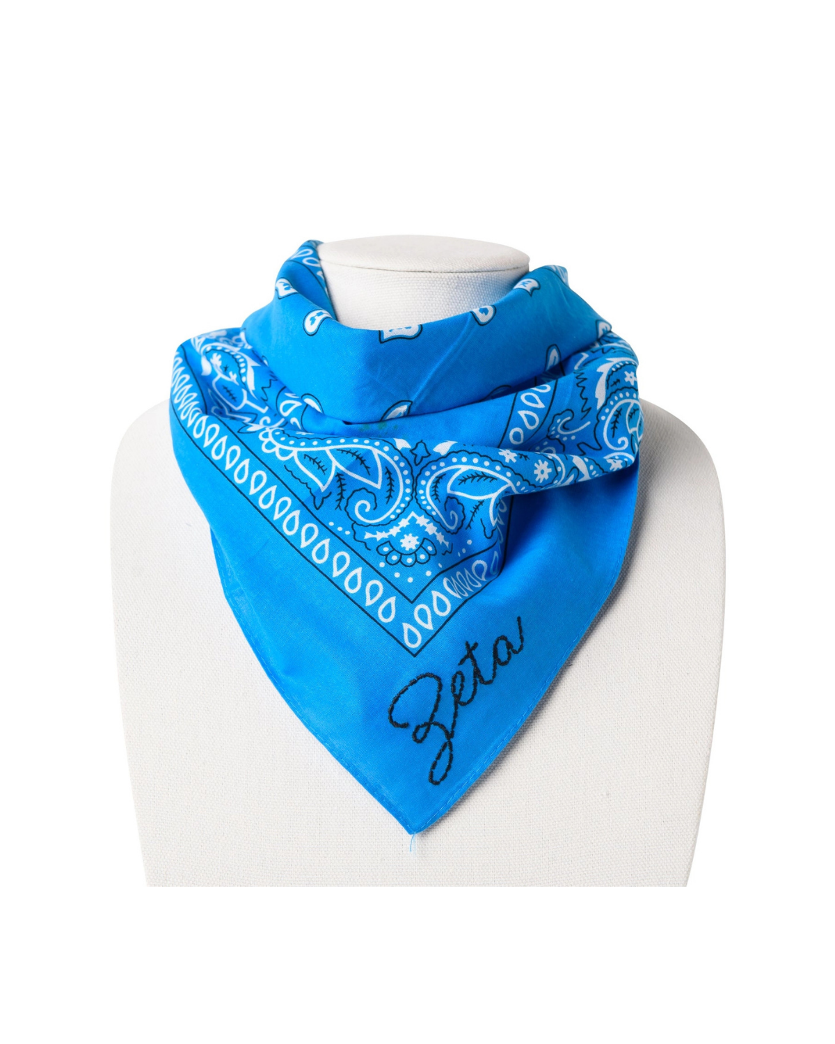 Sorority Cotton Embroidered Bandana