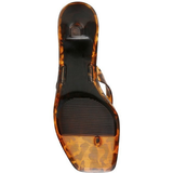Tracie Jelly Kitten Heel, Tortoise