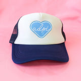 Sorority Whole Lotta Love Heart Trucker Hat