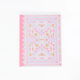 Scallop Notebook, Floral Stitch