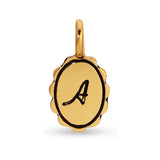 Charm Garden Scalloped Initial Charm