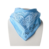 Sorority Cotton Embroidered Bandana