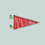 Sorority Acrylic Pennant Flag Shelfie