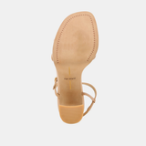 Odete Heels, Light Tan Leather