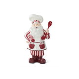 Red/White Baker Santa with Spoon