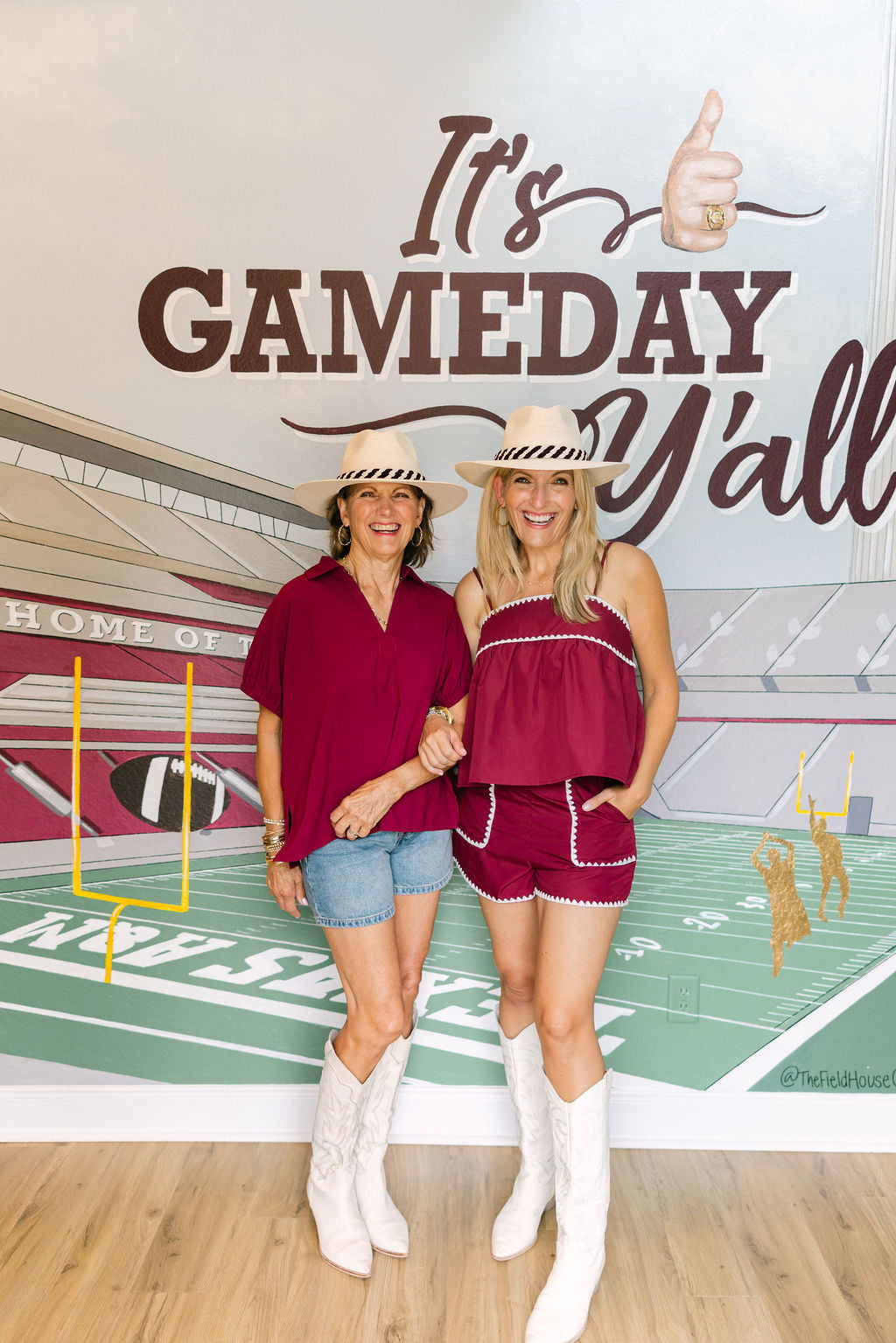 Tailgate Traditions Top, Maroon