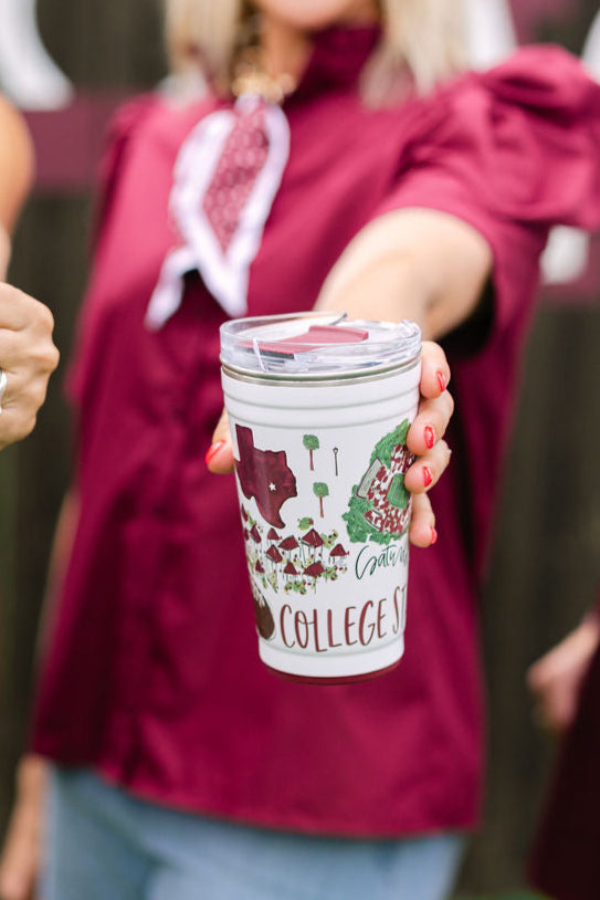 Saturdays in College Station Party Cup (24oz)