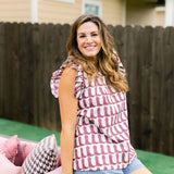 Charlie Top, Maroon Boots