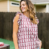 Charlie Top, Maroon Boots