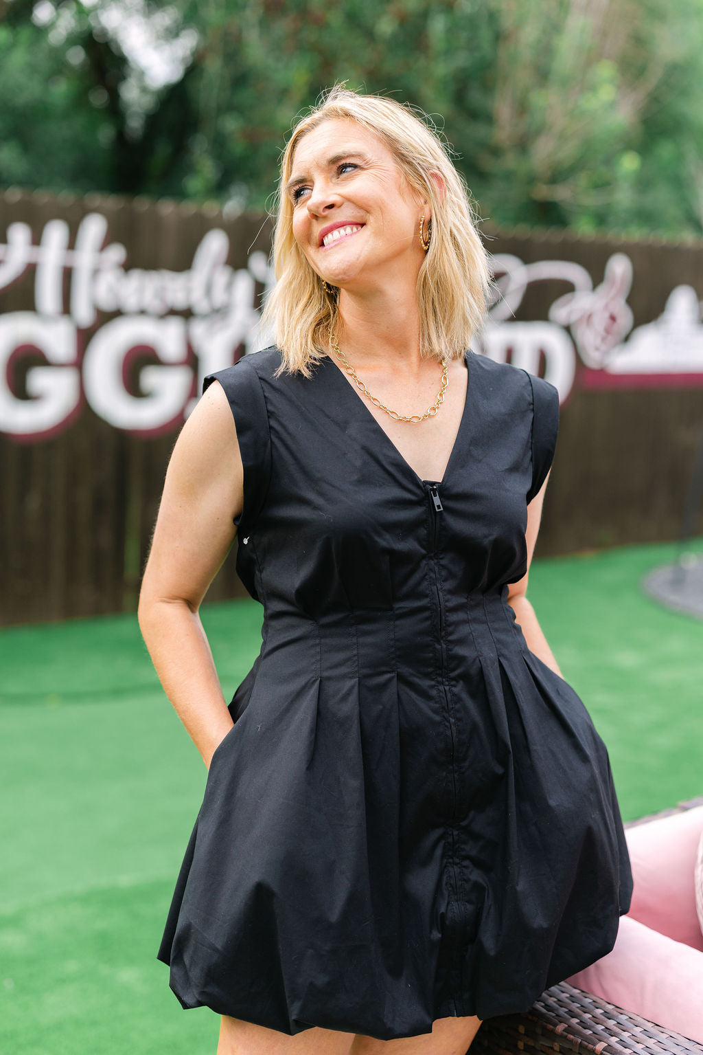 Gale Dress, Black