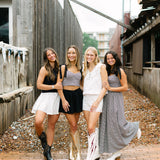Game Day Glow Skirt, White